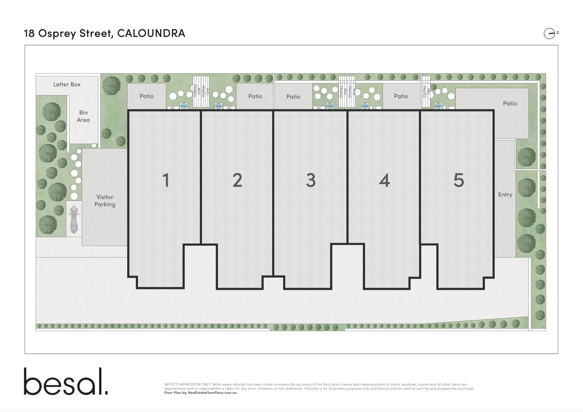 The Osprey Villas floorplan